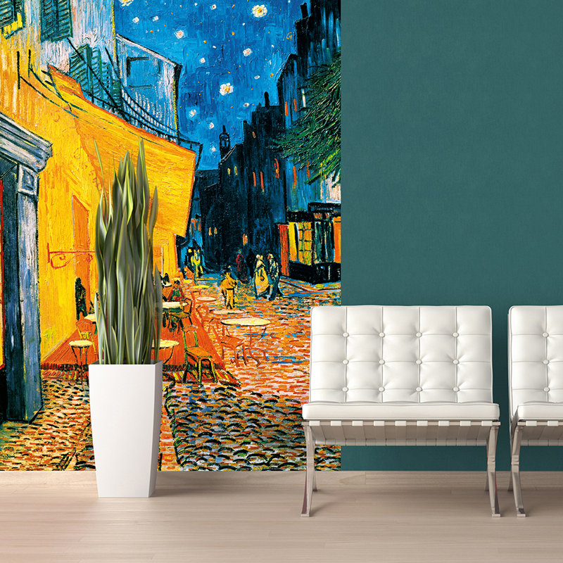 Terrasse De Cafe Wall Mural - 2.54m x 183cm