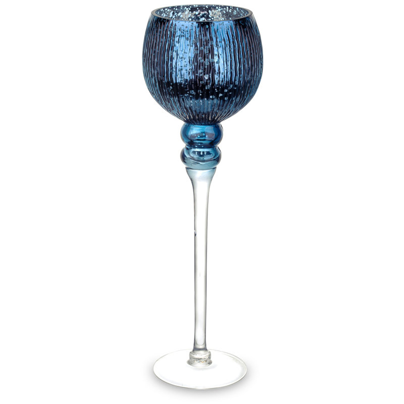 Iatan Glass Tabletop Candlestick