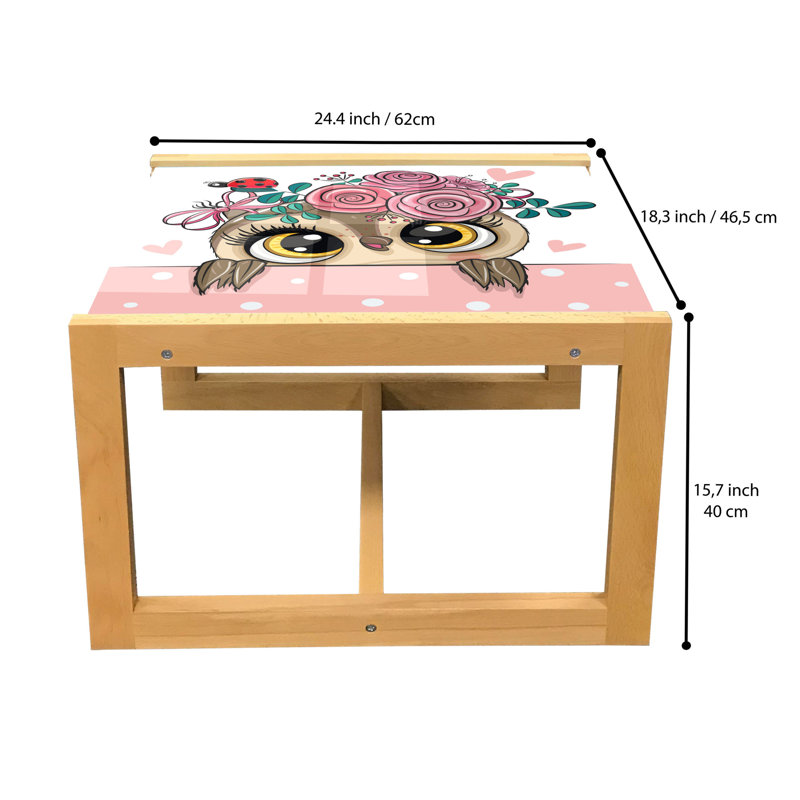 Jamekia Sled Coffee Table, 40cm H x 46.5cm W x 62cm D