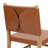 Riavolo Teak & Leather Dining Chair-136124955