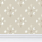 British Brooch Large Repeat Luxury Wallpaper