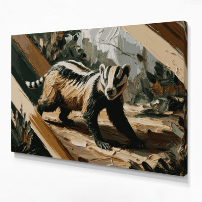 Art animalier sur toile, faune et miel
