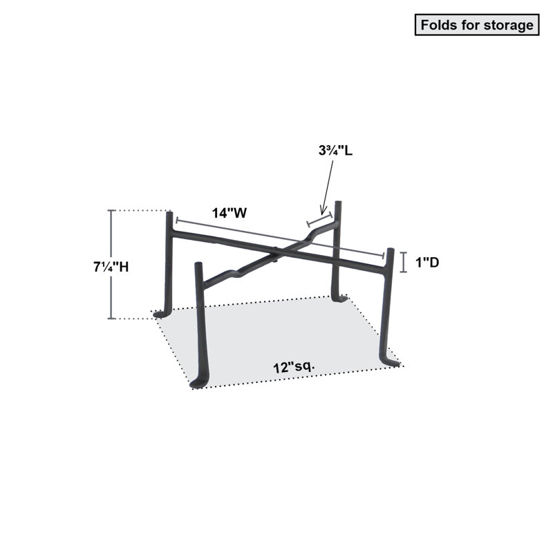 Gunhwat Metal Bucket Stand