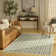 James Blue Green Modern Indoor Rug