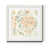 Papier encadré blanc