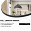 Miroir de plancher en bois massif Taziyah-536891128-543743126