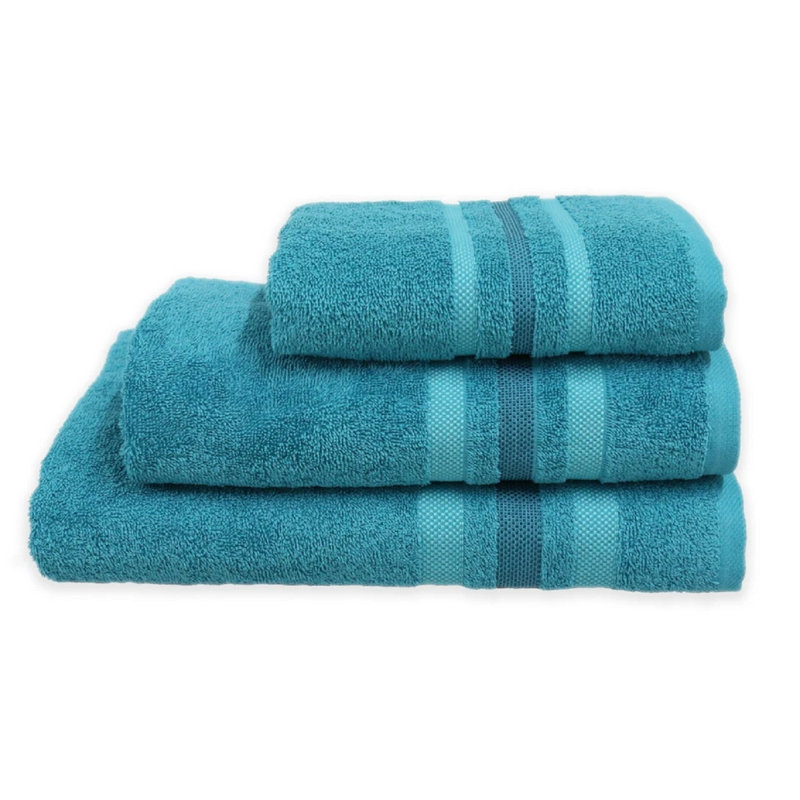 Cotton Hand Towel, Teal