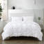 Ensemble de housse de couette réversible Cecilia Casa Pintuck-1432381023-1432381011
