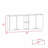 Versatile 7-Shelf 4-Door Kitchen Set with Island and Wall Cabinet for All-655358554