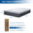 Medium Hybrid Last Foam Mattress in a Box Protaras-1712769659-1700643916