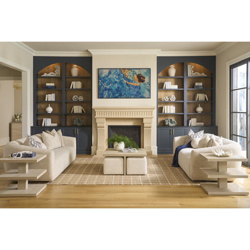 Table basse Dockside avec repose-pieds