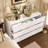 47" Wide 6-Drawer Dresser, Double Storage Chest of Drawers for Bedroom with Spacious Organization and Modern Design-739168259