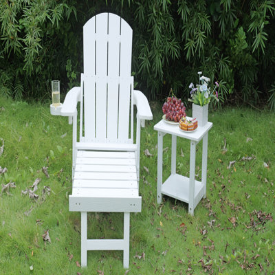 Ensemble de 2 chaises longues d'extérieur toutes saisons, parfaites pour les chaises de patio et les rassemblements de loisirs de jardin