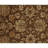 High-Quality Hand-Knotted Brown And Beige Area Rug