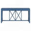 60''Acacia Veneer Console Table with 4 Spacious Drawers-1501158375