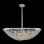 Lustre en chrome / transparent 8 L Lana Allegri