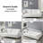 74.41"Teddy Velvet Sofa Bed