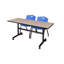 Table de nidification Nickls, 2 chaises empilables-32668122-32668134
