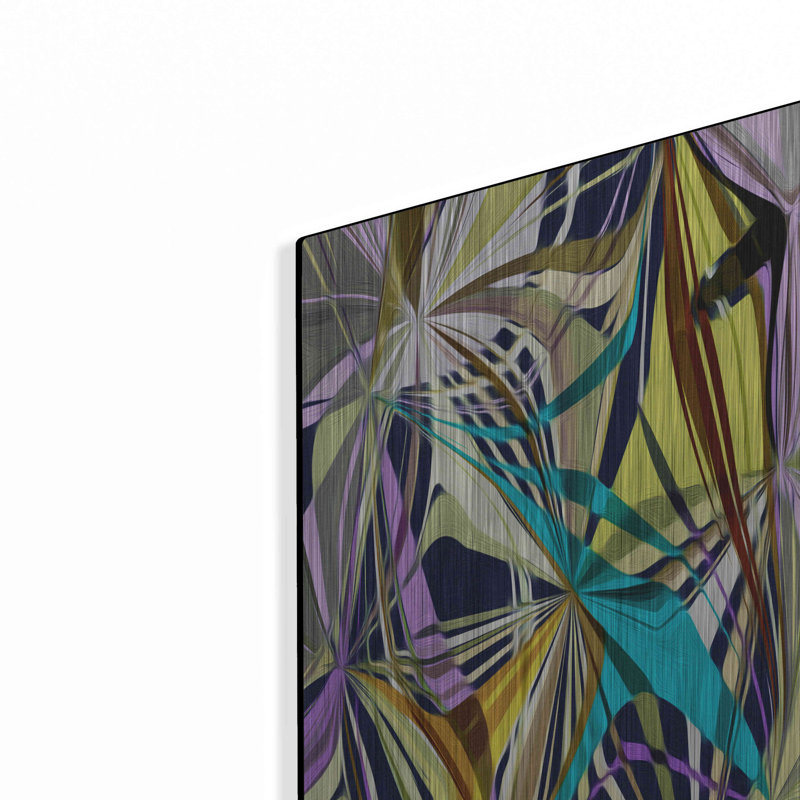 Orren Ellis «Access I» par James Burghardt, art mural en métal, H 24 po x l 12 po