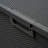 Toomax Santorini Plus Patio Deck Storage Box Bench, 145 Gallon (Anthracite)