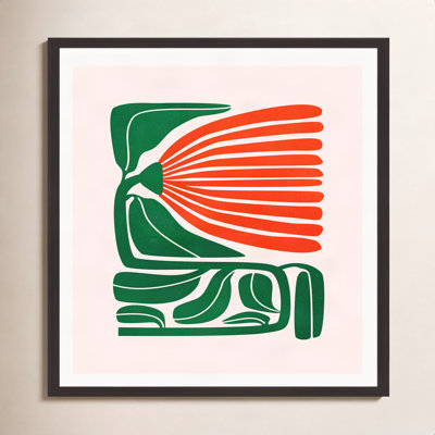 Udaya "Ferns Les Fleurs Flow" Print