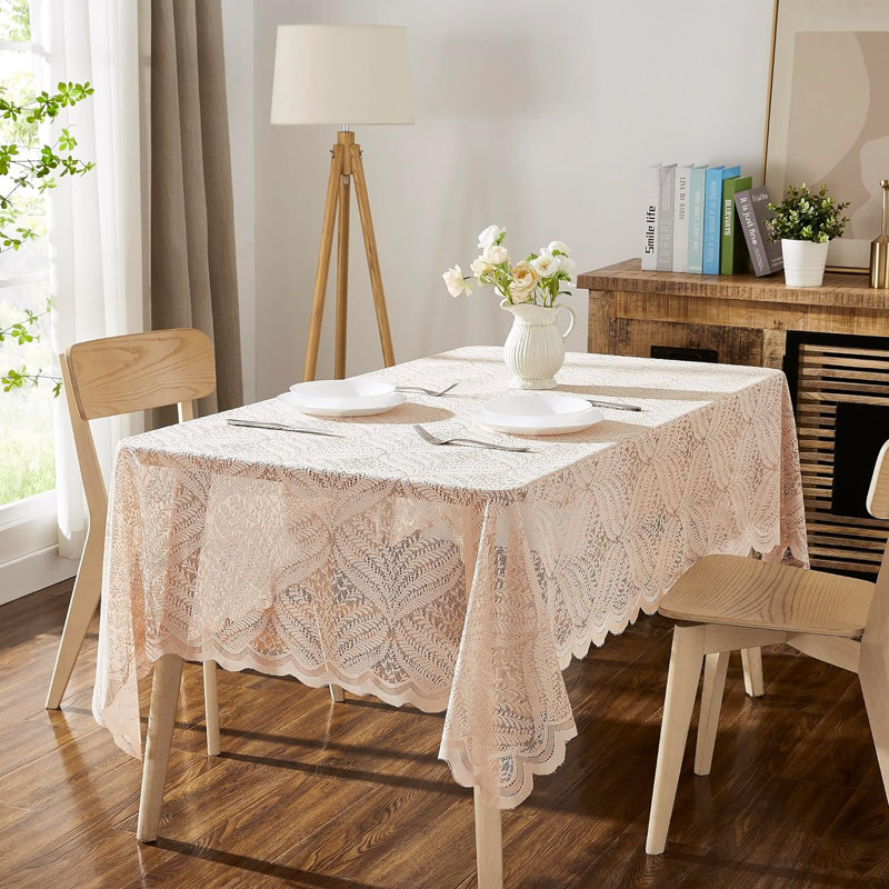 Denese Dining Linens, 72" x 54", Linen