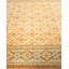 Tapis unique noué à la main jaune de 6 pi 2 po x 9 pi 1 po Weist