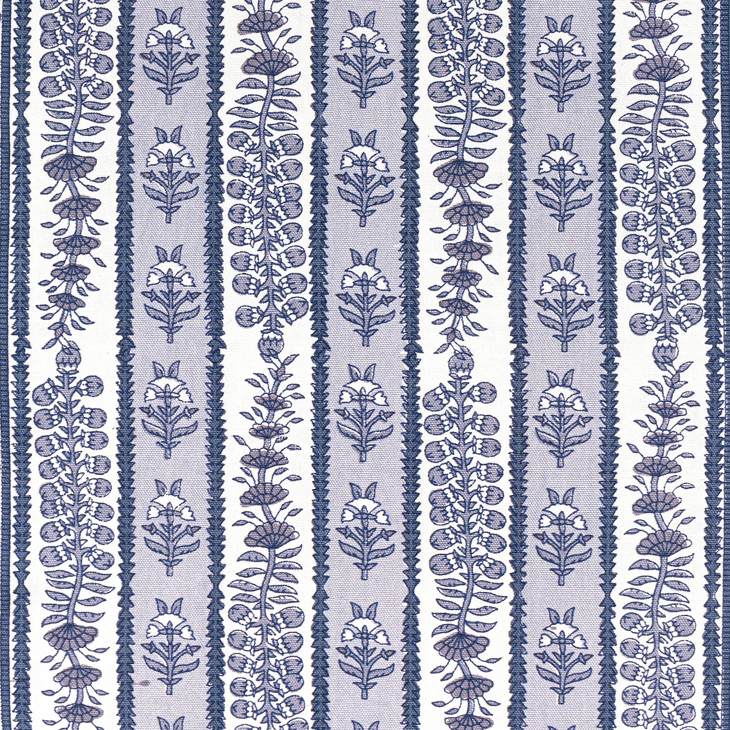 Charlemont Floral Table Runner, 90" x 16", Blue/Marine