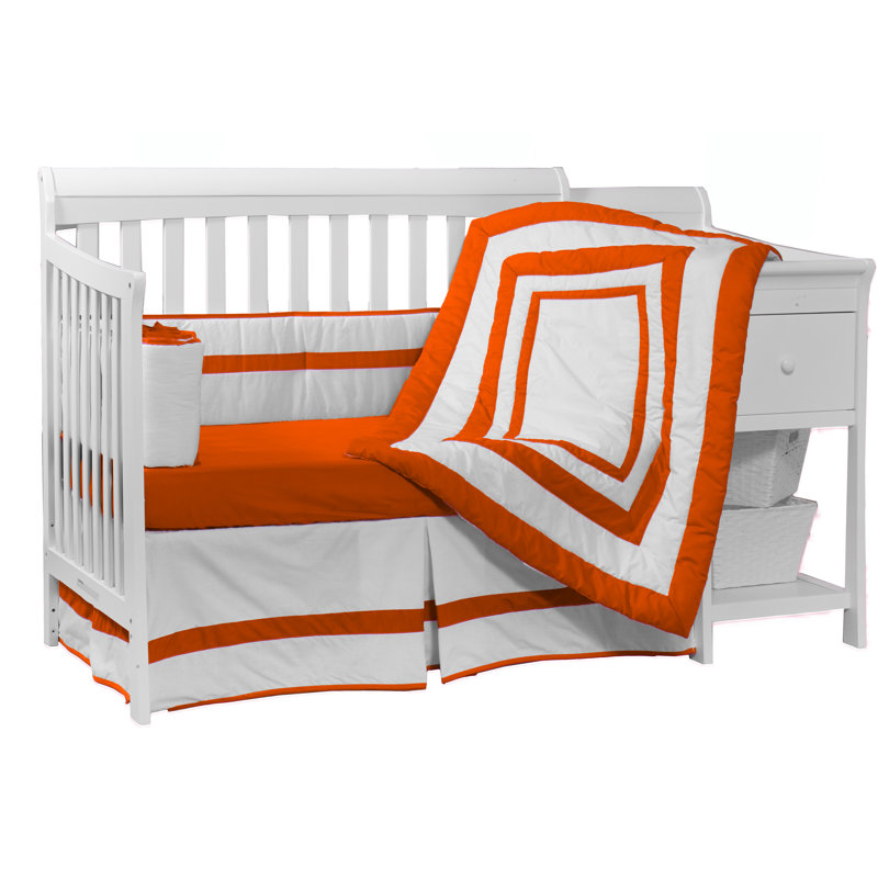 Ensemble de 2 draps-housses, Orange