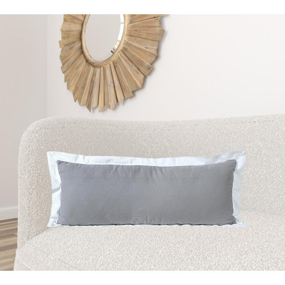 14" X 36" 100% Cotton Zippered Pillow