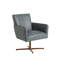 Barclay Butera Upholstery Leather Swivel Armchair-72588900