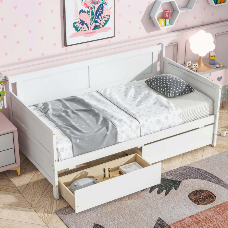 Twin Size Pine Wood Daybed