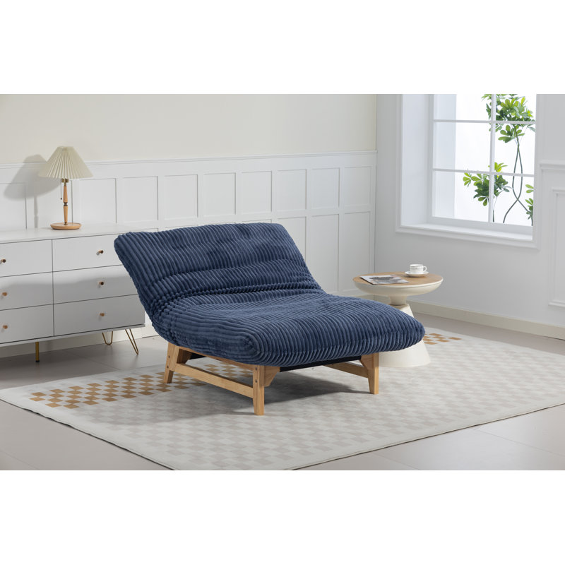Fauteuil d'appoint sans accents Accent, Bleu