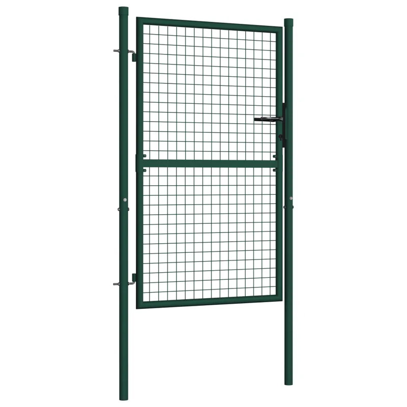 Shamus Green Metal Gate, 125cm H x 100cm W x 6cm D