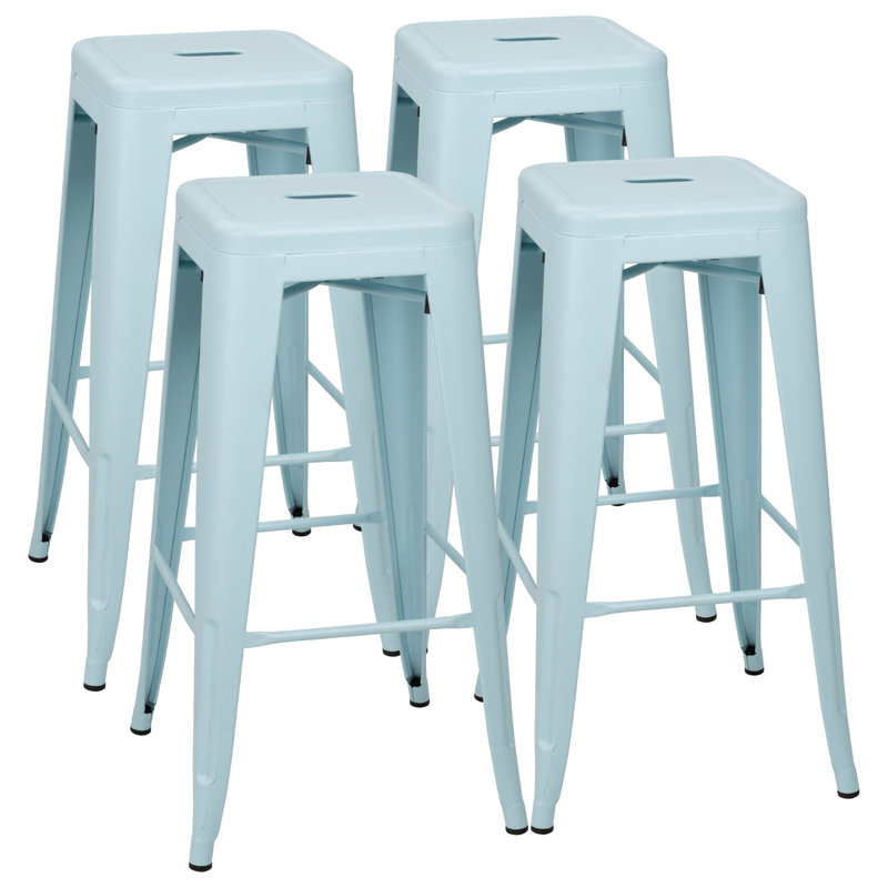 Tabouret de bar 30 po Lansing, bleu