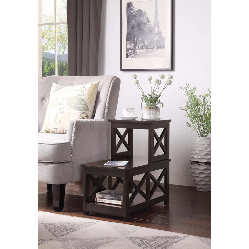 Darek End Table, Espresso