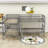 Twin Over Twin L-Shaped Bunk Beds with 2 Ladders-69052564