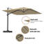Parasol en porte-à-faux carré Cheetara-86927257