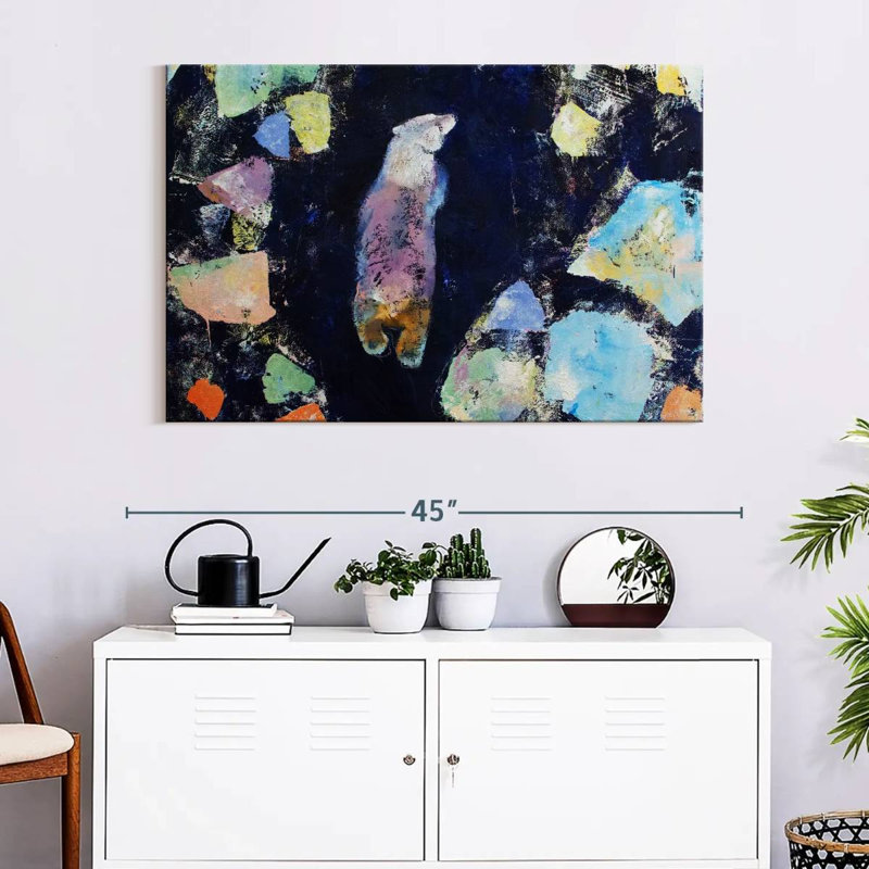 Brampt Polar Bear Journey, 26" H x 39" W