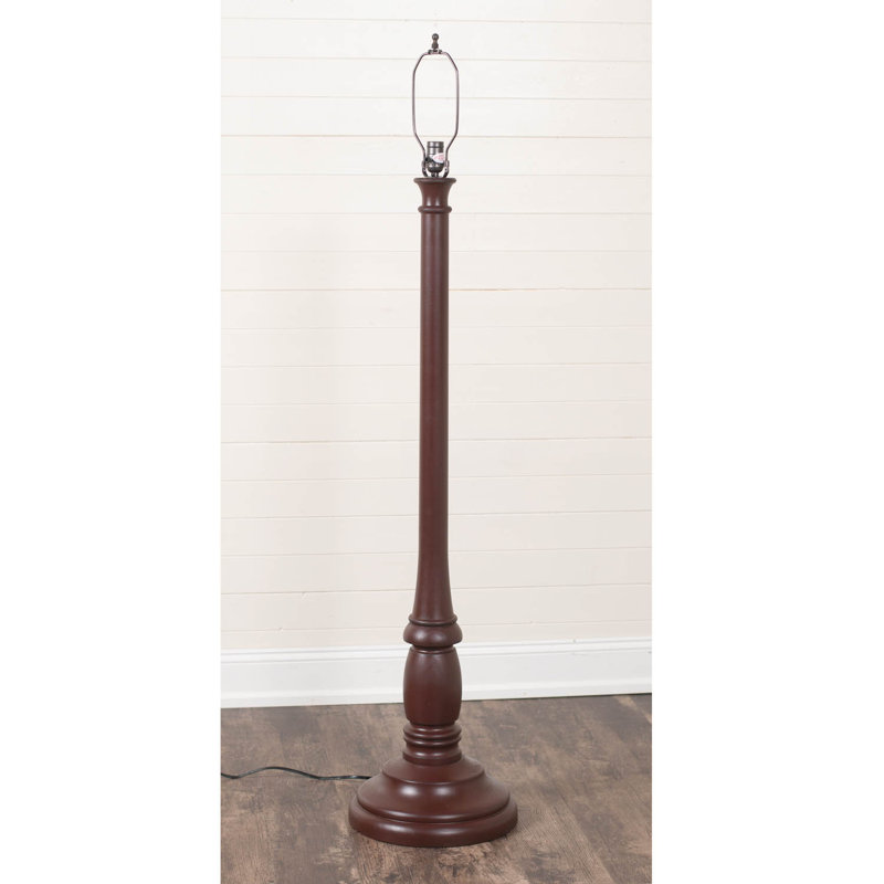 Randalle 59'' Traditional Floor Lamp, Rustic Red