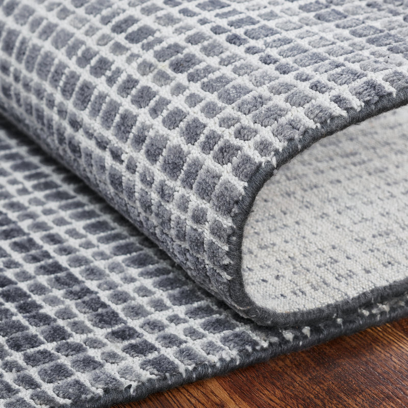 Pinebrook Hand Loomed Plaid Indoor Rug, Rectangle 8' x 10'