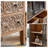 Retro Solid Wood China Cabinet