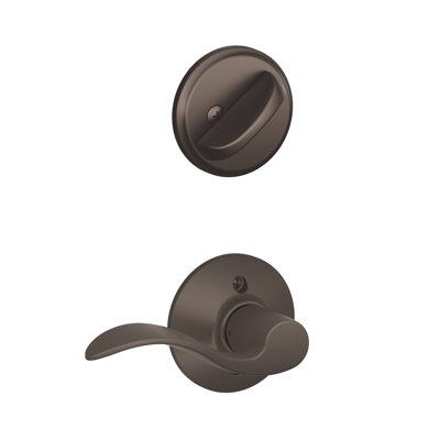 Accent Single Cylinder Interior Lever Set
