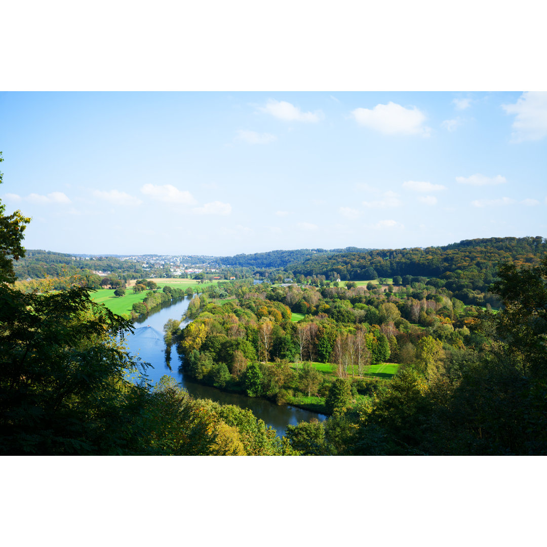 Valley Ruhr von Justhavealook - Leinwanddrucke auf Leinwand