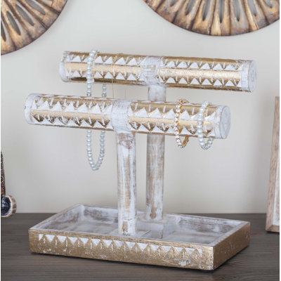 Wood Jewellery Stand +