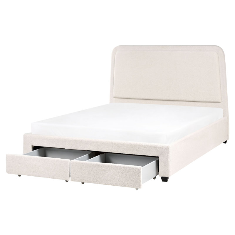 Upholstered Storage Bed, European Kingsize (160 x 200 cm)