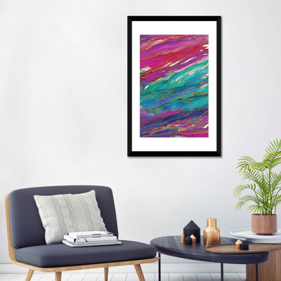 « agate magic-miami summer », reproduction d’art sur toile tendue