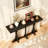 59.8'' Wooden Console Table With Veneer Top,Farmhouse Entryway Table With Rubber Wood Slender Curved Legs-917369549