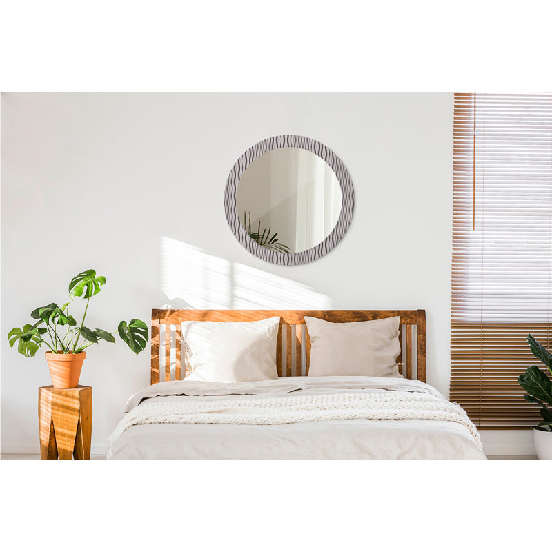 Huldar Glass Flat Wall Mirror