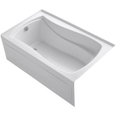 Mariposa® Alcove 60" x 36" Soaking Bathtub